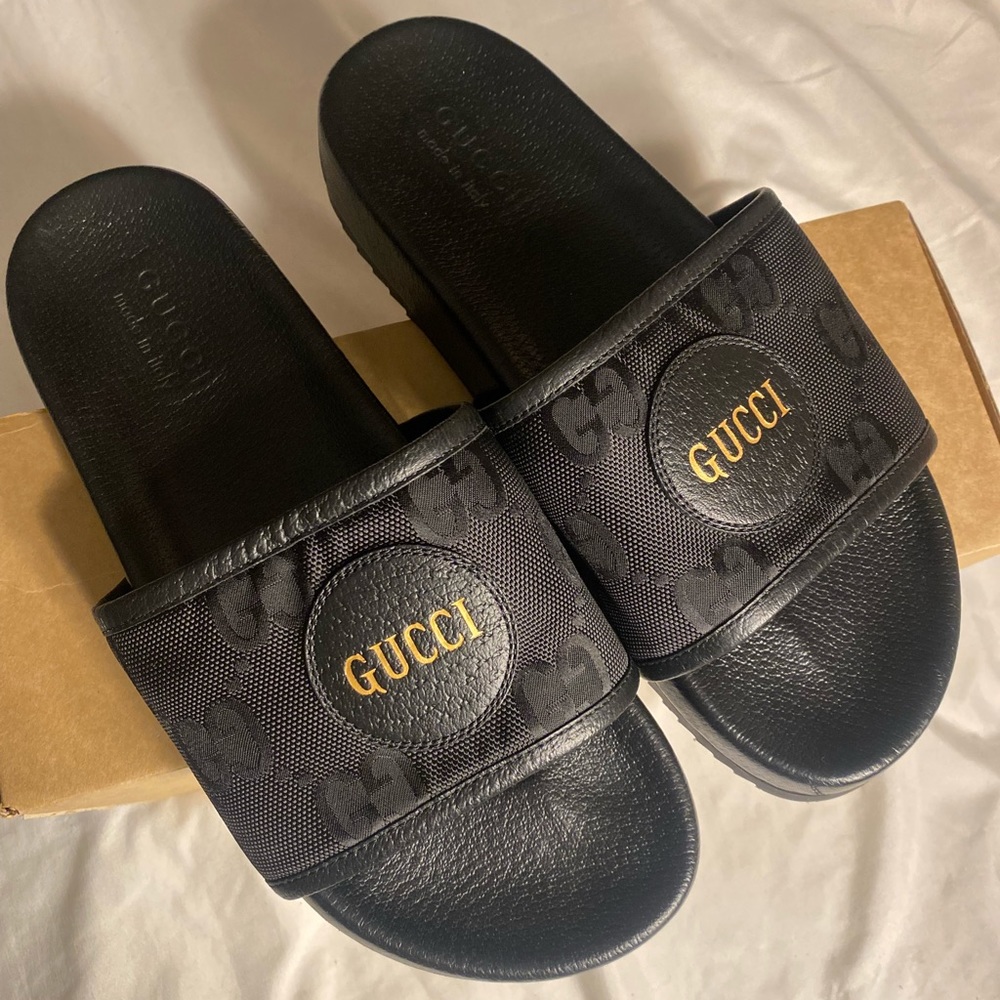 Men’s Off The Grid Gucci Slides
